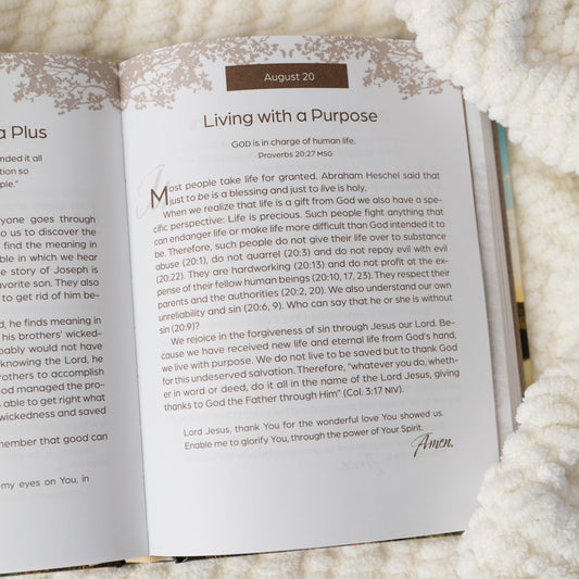 Rooted in Faith – One Year Daily Devotional Hardcover