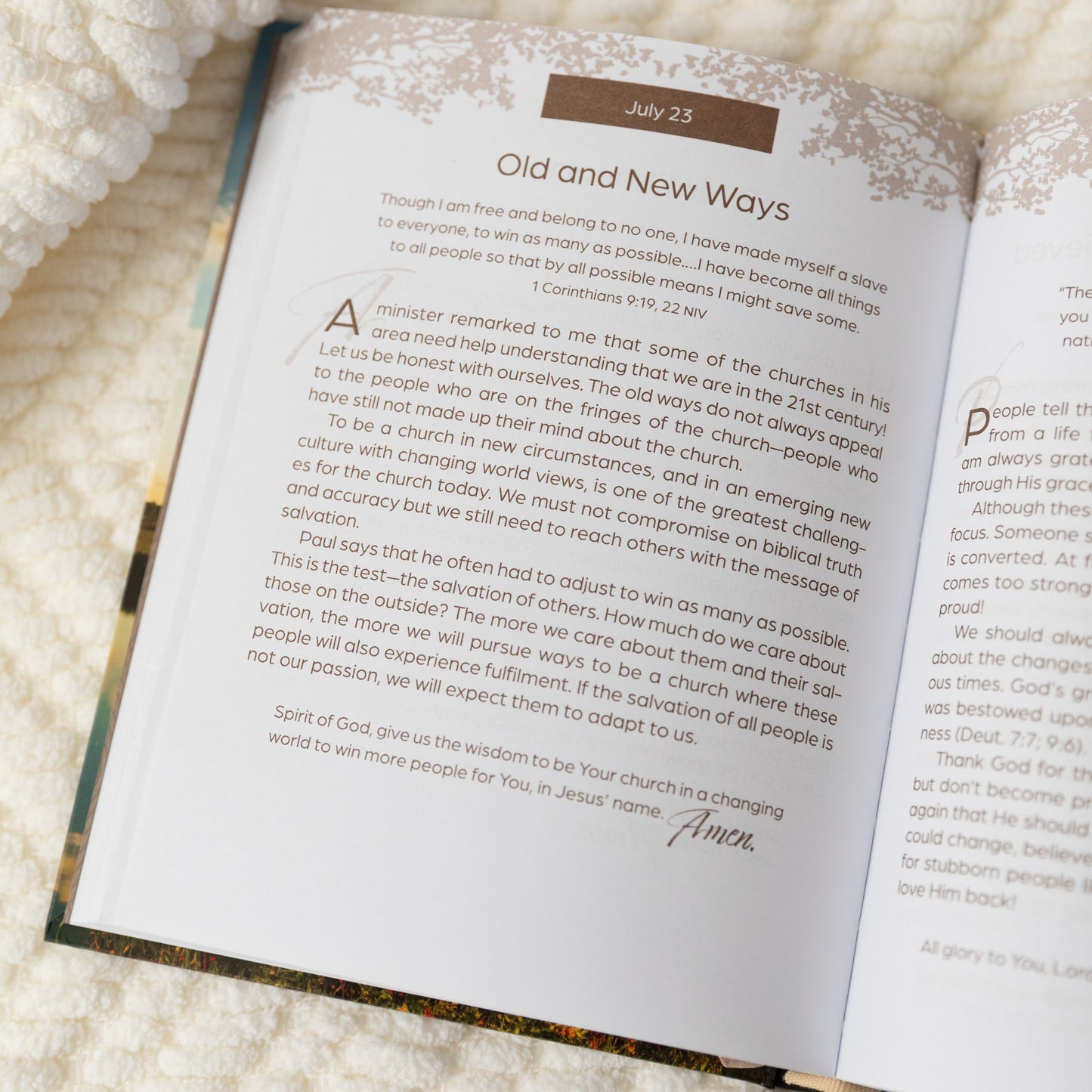 Rooted in Faith – One Year Daily Devotional Hardcover