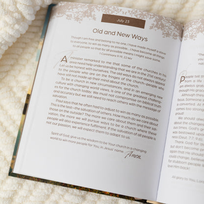 Rooted in Faith – One Year Daily Devotional Hardcover