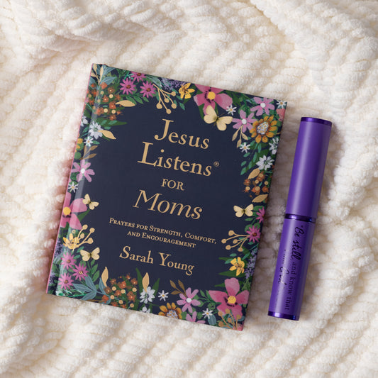 Jesus Listens for Moms | Sarah Young | Devotional Gift for Christian Moms