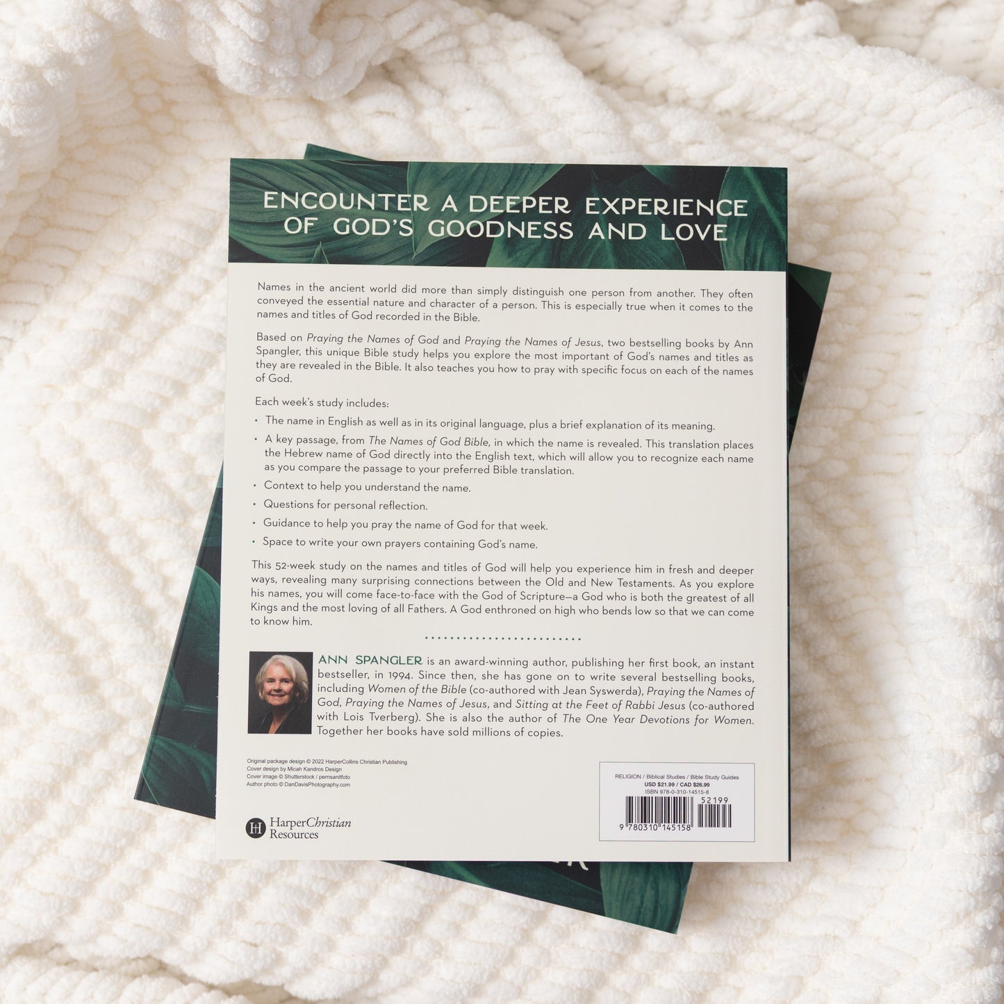 Praying the Names of God for 52 Weeks | Ann Spangler | Christian Prayer Book