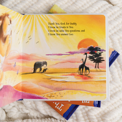 Thank You, God, for Daddy by Amy Parker — Christian Board Book for Kids