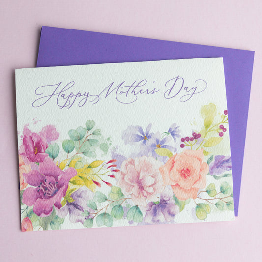 Floral Mother's Day Greeting Card