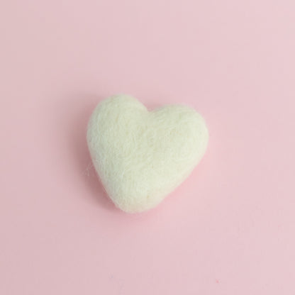 Wool Felted Comfort Hearts