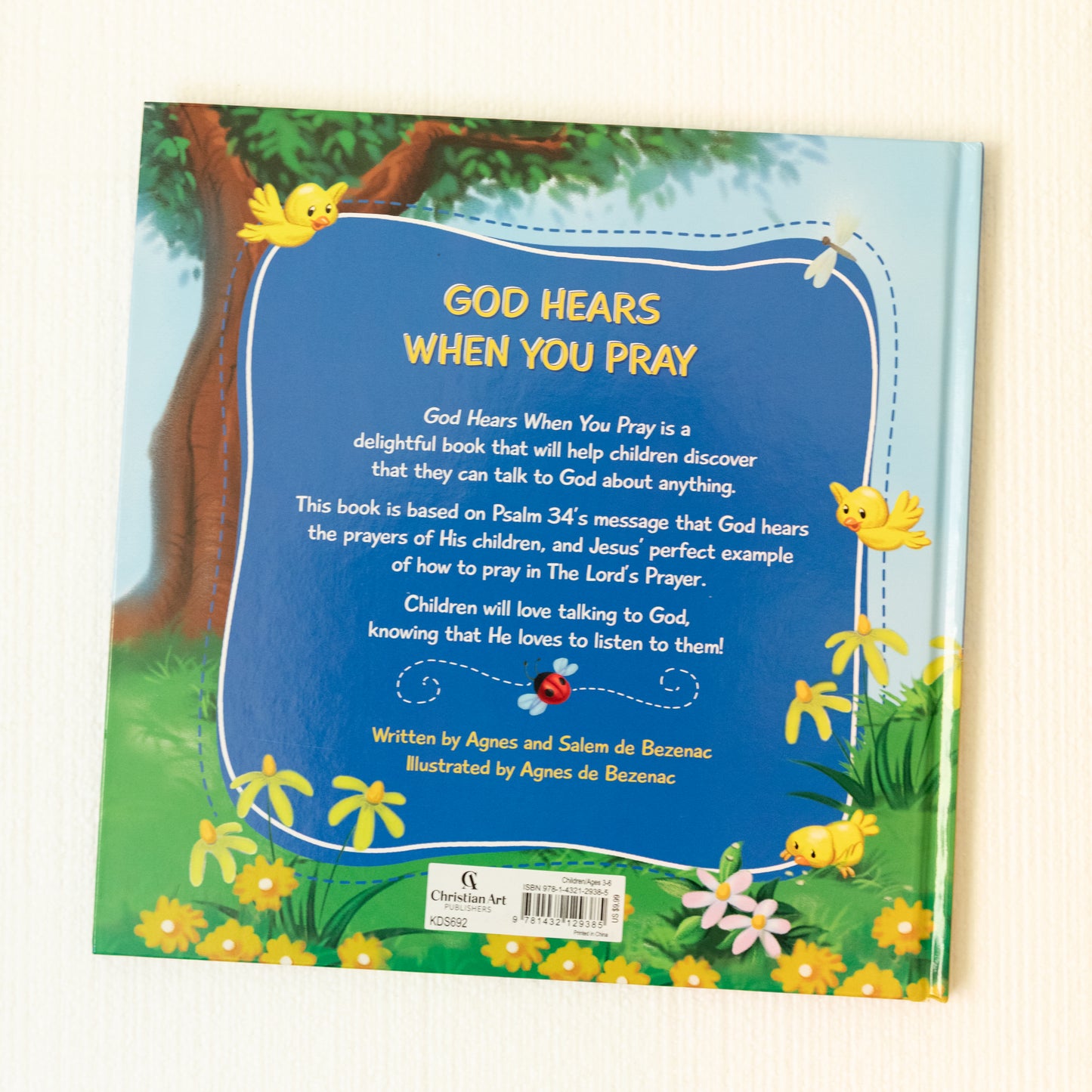 God Hears When You Pray – Christian Hardcover Picture Book for Toddlers & Kids Ages 2–5