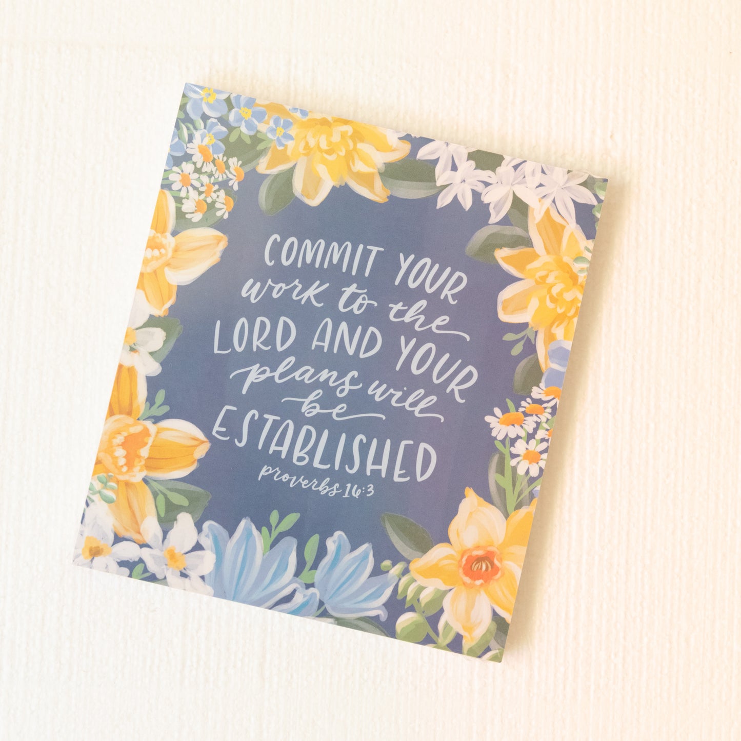 Scripture Cards with Gold Metal Stand