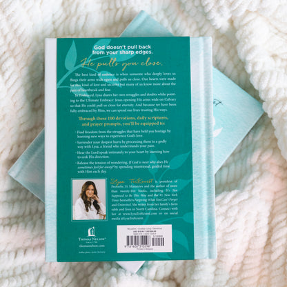 Embraced by Lysa TerKeurst | 100 Devotions to Know God Is Holding You Close