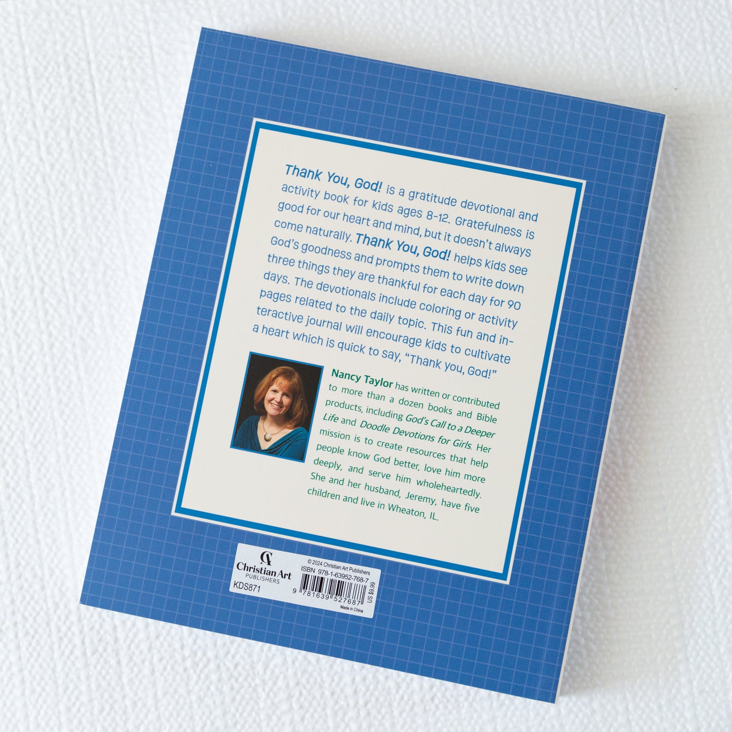 Gratitude Journal for Kids 90 Days - 'Thank you, GOD'