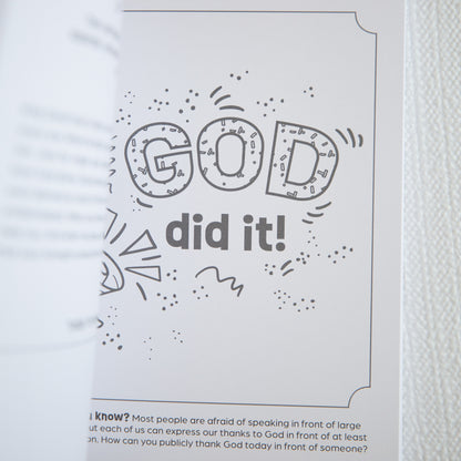 Gratitude Journal for Kids 90 Days - 'Thank you, GOD'
