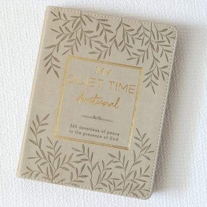Devotional, My Quiet Time, Faux Leather, Soft Cover