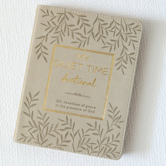 Devotional, My Quiet Time, Faux Leather, Soft Cover