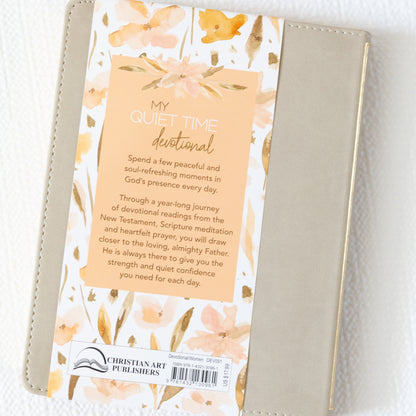 Devotional, My Quiet Time, Faux Leather, Soft Cover