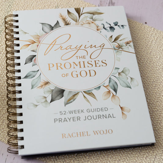 Praying the Promises of God - A 52 Week Guided Prayer Journal Hard Cover