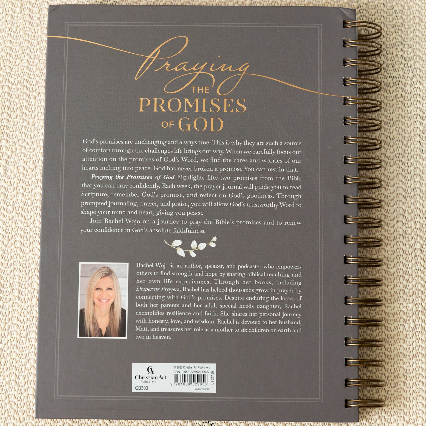 Praying the Promises of God - A 52 Week Guided Prayer Journal Hard Cover