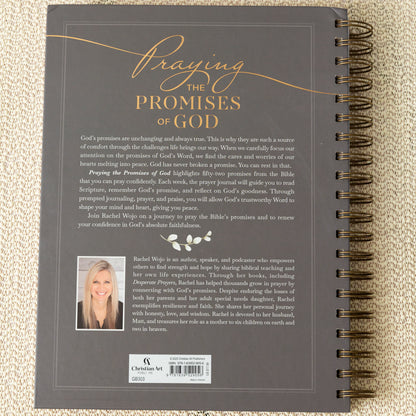 Praying the Promises of God - A 52 Week Guided Prayer Journal Hard Cover