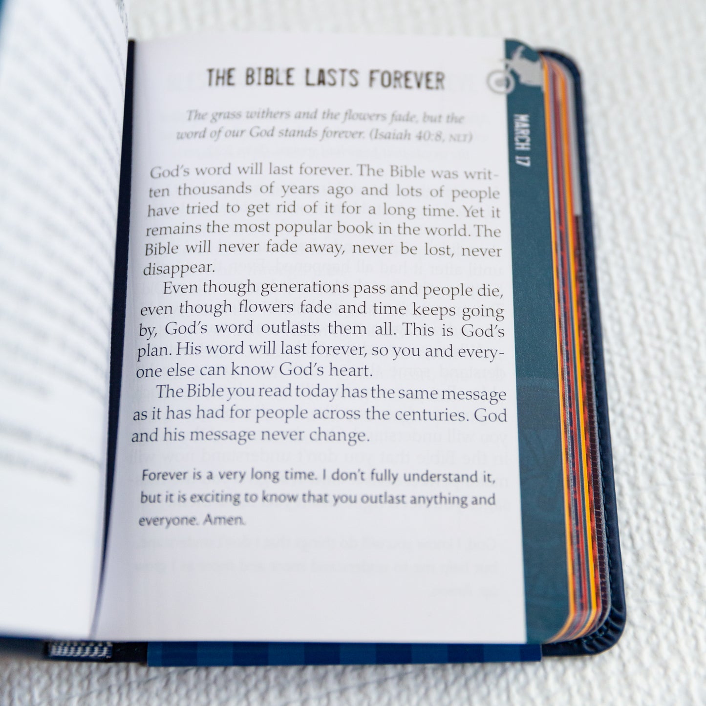 One-Minute Devotions for Boys Faux Leather Soft Cover