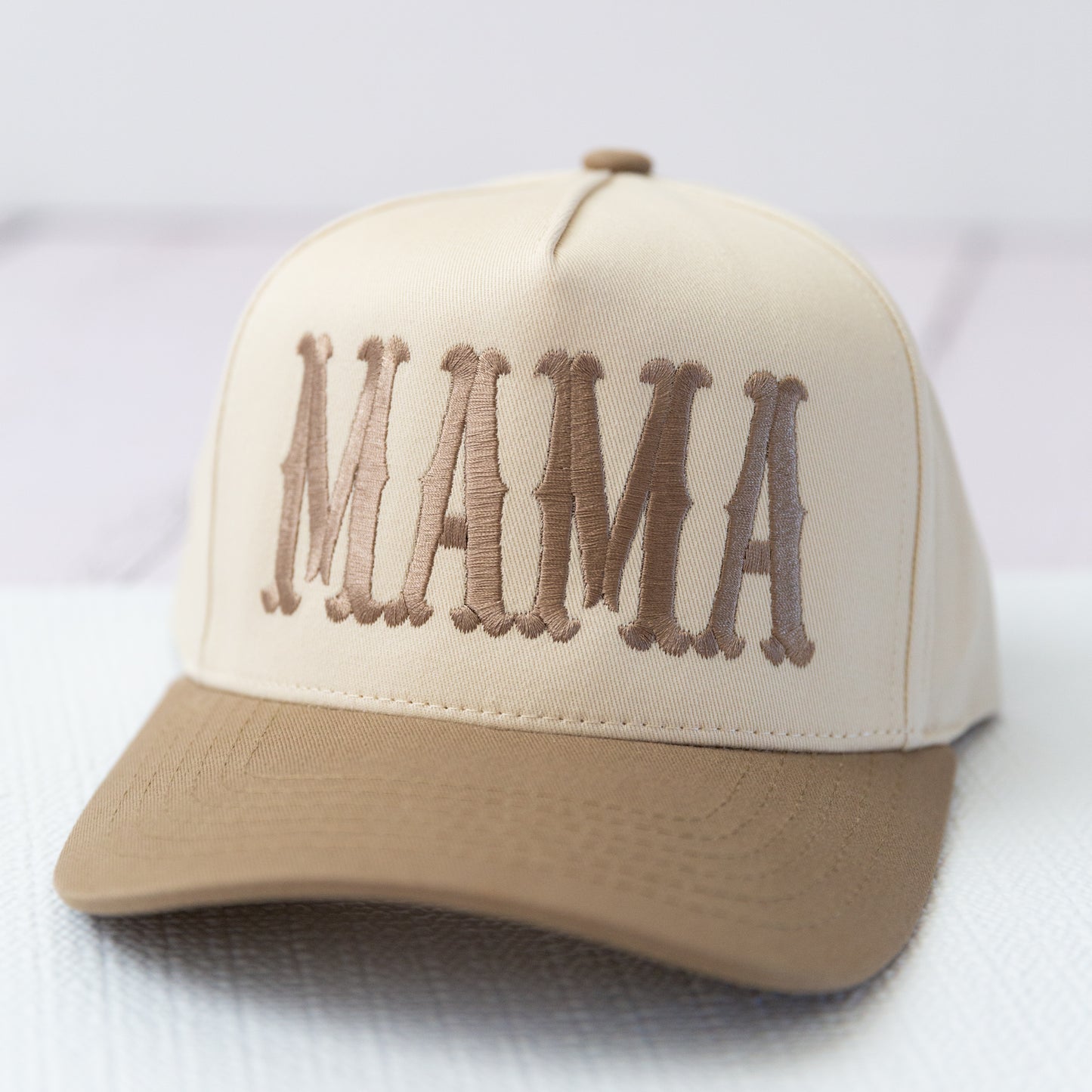 'MAMA' Embroidered Design Trucker Hat Adjustable