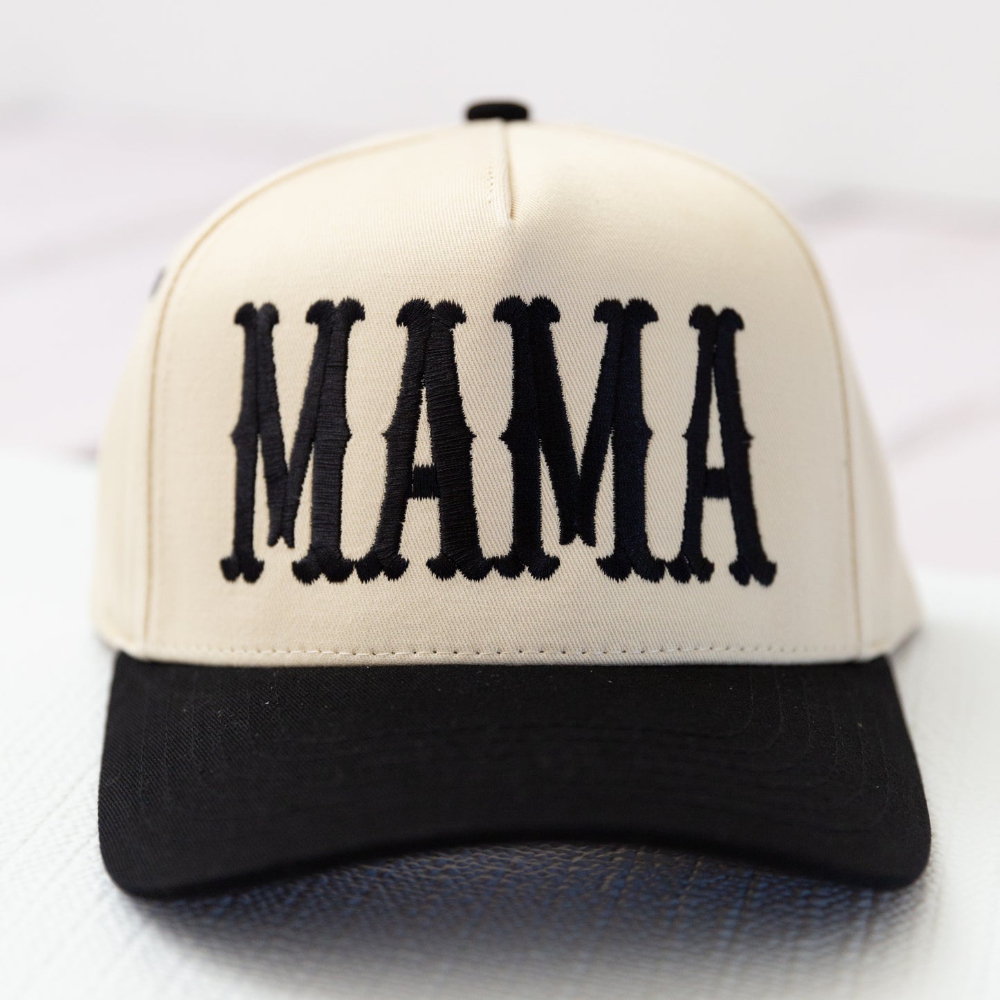 'MAMA' Embroidered Design Trucker Hat Adjustable