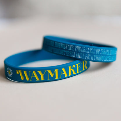 Inspirational 'Waymaker' Silicone Bracelet