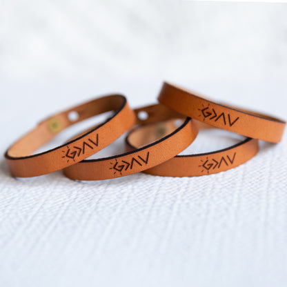 Inspirational Hand Crafted Leather Bracelets
