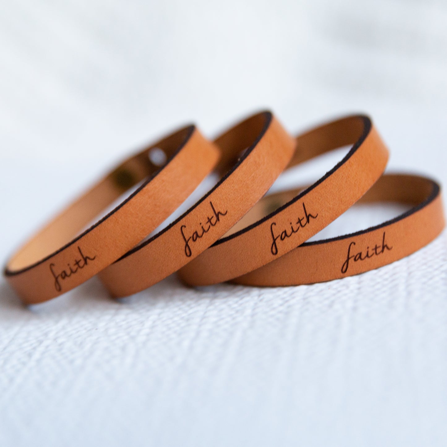 Inspirational Hand Crafted Leather Bracelets