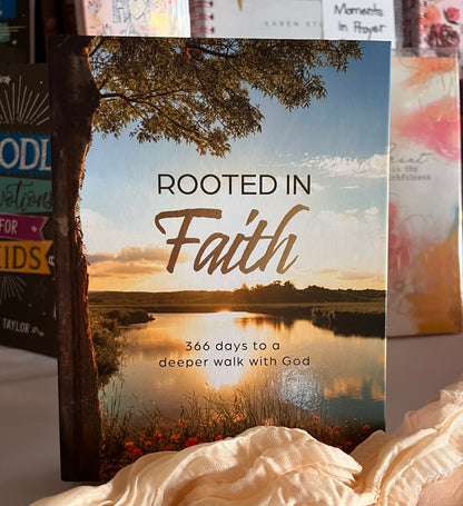Rooted in Faith Hard Cover Devotional Book