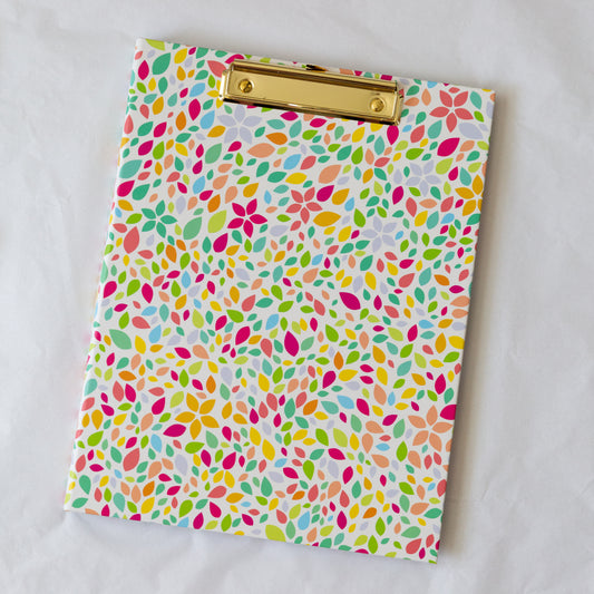 Padfolio Organizer, Confetti Design Durable Padfolio, Back to School Hardcover Padfolio, Organizer